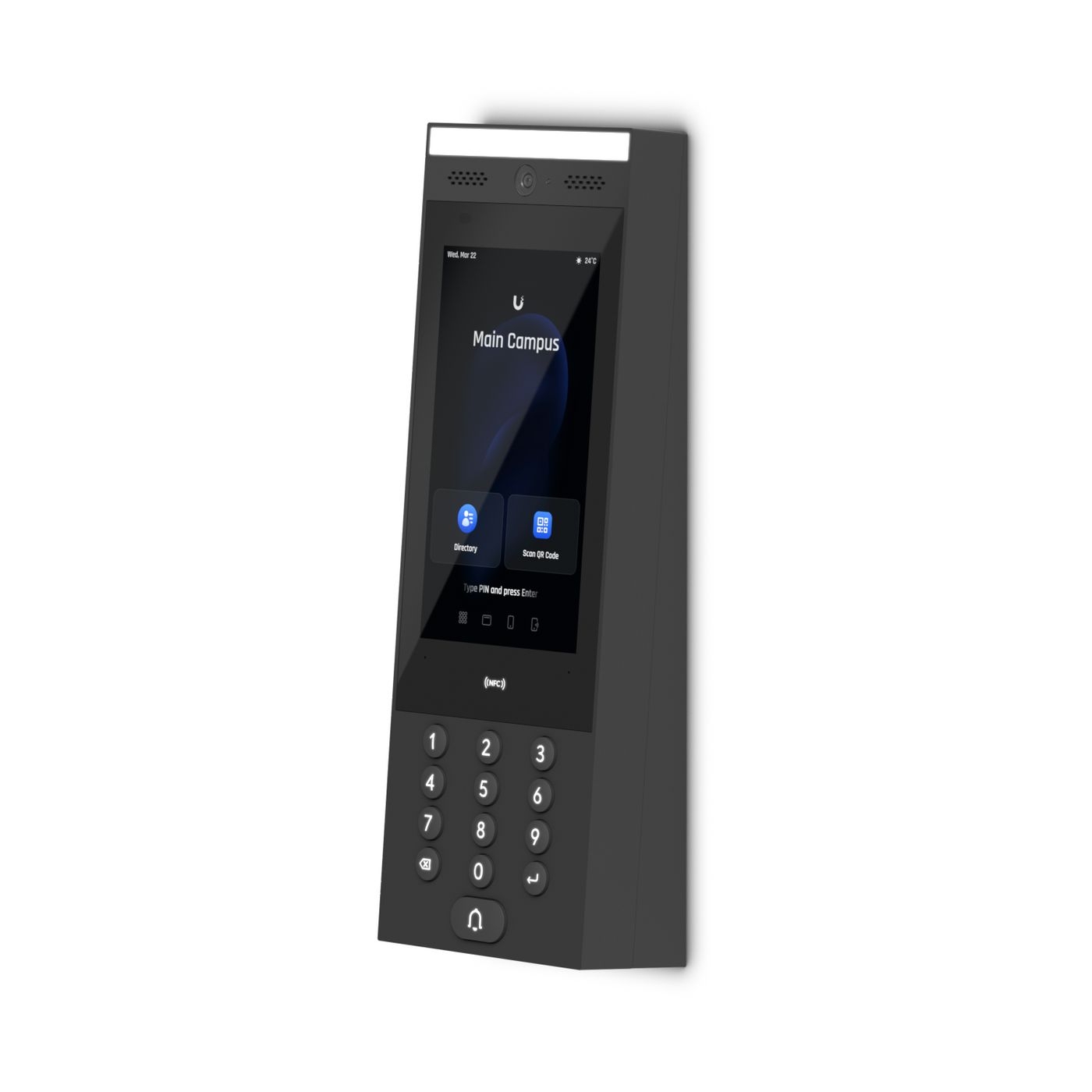 Ubiquiti UACC-Intercom-SAM | Kątowy uchwyt montażowy dla interkomu UniFi Access | Intercom Surface Angle Mount