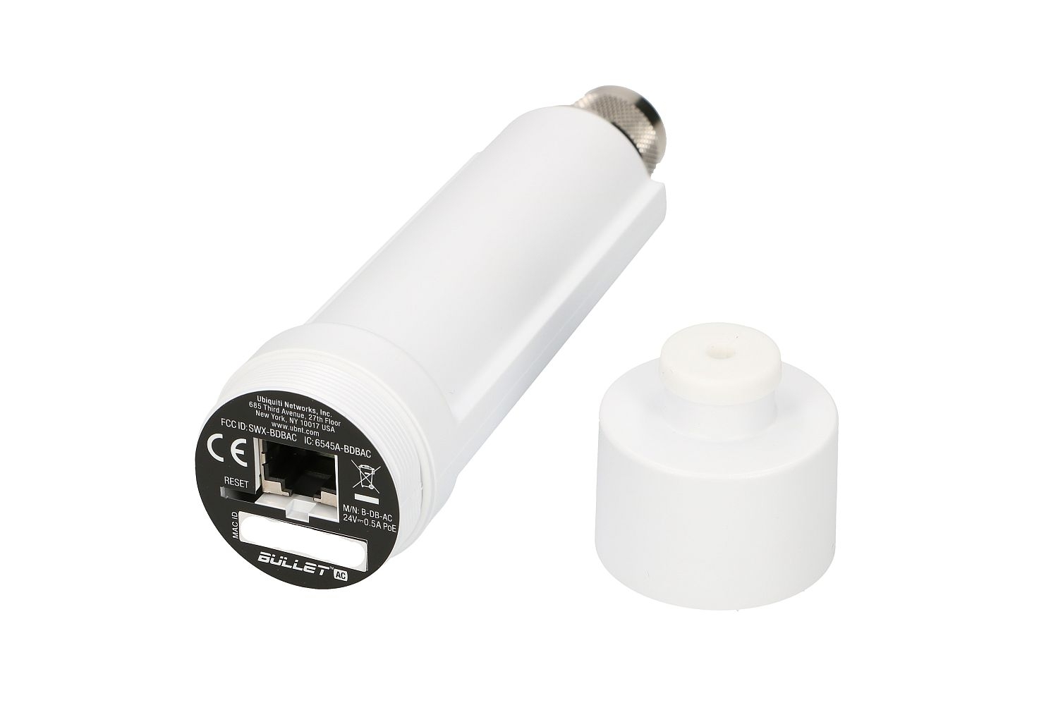 Ubiquiti B-DB-AC | Urządzenie klienckie | Bullet AC, 2,4GHz, 5GHz, 1x RJ45 1000Mb/s miniatura 4