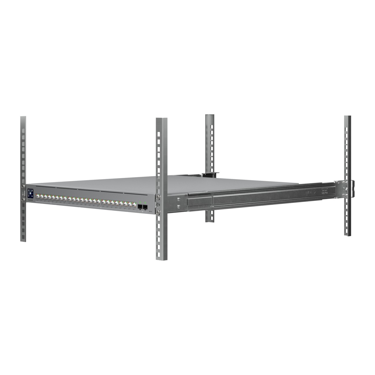 Ubiquiti ECS-24-PoE (1050W) | Switch | Etherlighting™, 8x 2.5 GbE RJ45, 16x 10 GbE RJ45, 2x SFP28, L3, PoE+++ miniatura 5