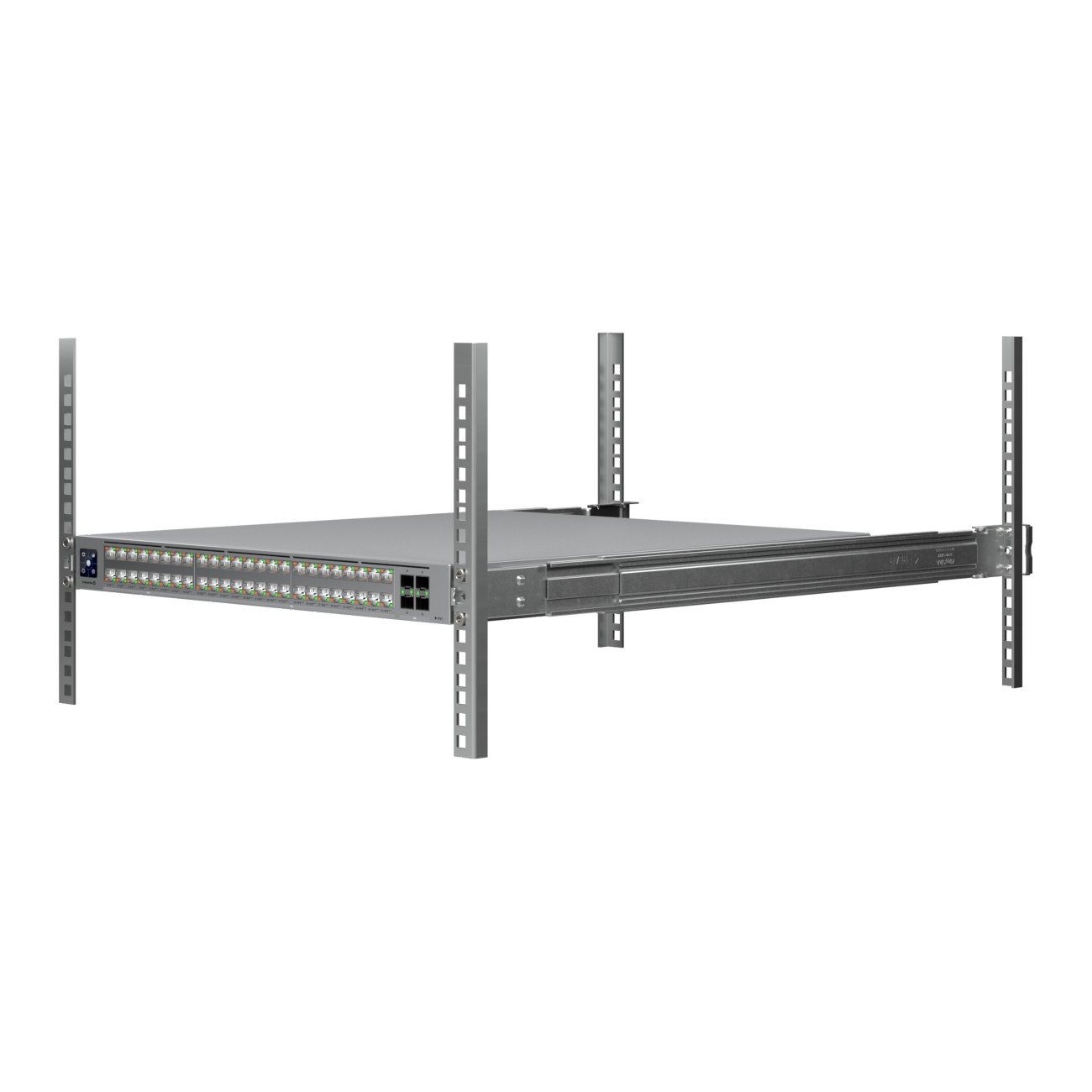Ubiquiti ECS-48-PoE (2150W) | Switch | Etherlighting™, 16x 2.5 GbE RJ45, 32x 10 GbE RJ45, 4x SFP28, 2x QSFP28, L3, PoE+++ miniatura 5