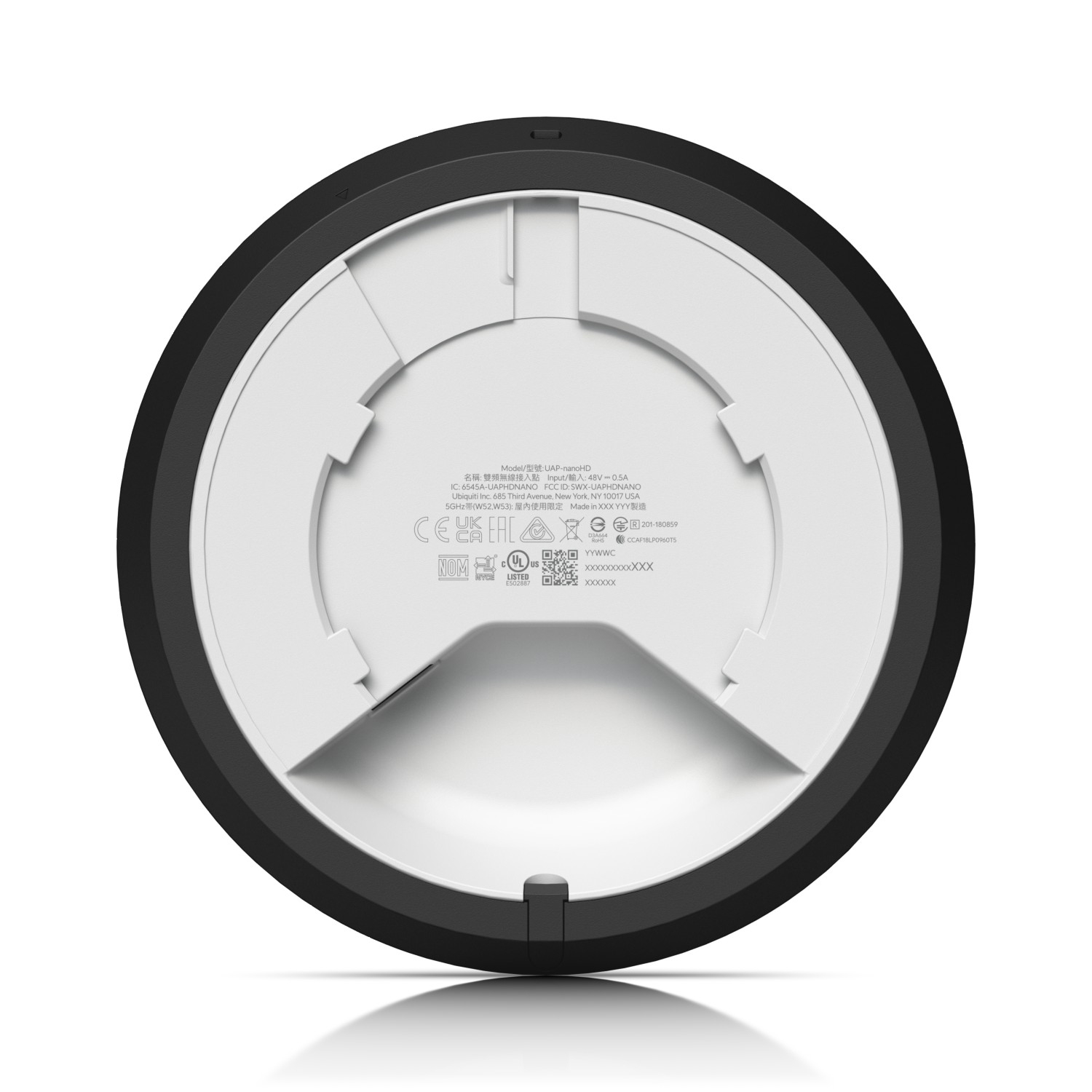Ubiquiti NHD-COVER-BLACK-3 | Nakładka | do UAP-NANOHD UniFi Nano HD, czarna (3 sztuki) miniatura 3
