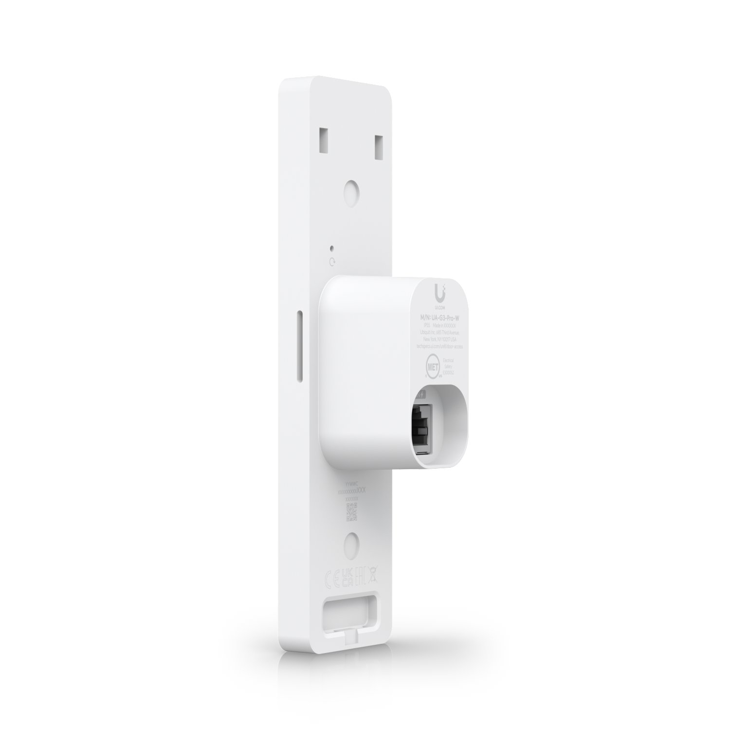 Ubiquiti UA-G3-Pro-W | Czytnik dostępu NFC Bluetooth | UniFi Access Reader G3 Pro, Ekran dotykowy, Kamera, Interkom, BT4.2, IP55, PoE miniatura 5