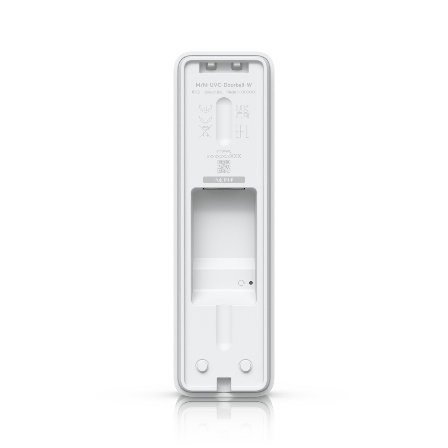 Ubiquiti UVC-Doorbell-Lite-W | Wideodomofon | 1920 x 2560px, 24fps, 1x FE RJ45, IPX5 miniatura 5
