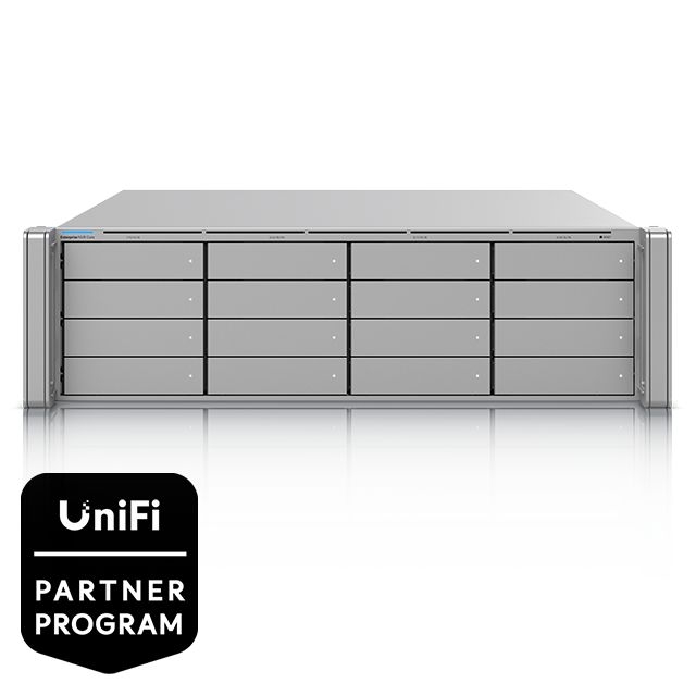 Ubiquiti ENVR-Core | NVR | 3U, 16x 2.5/3.5", do 70 kamer 4K lub 210 kamer Full HD