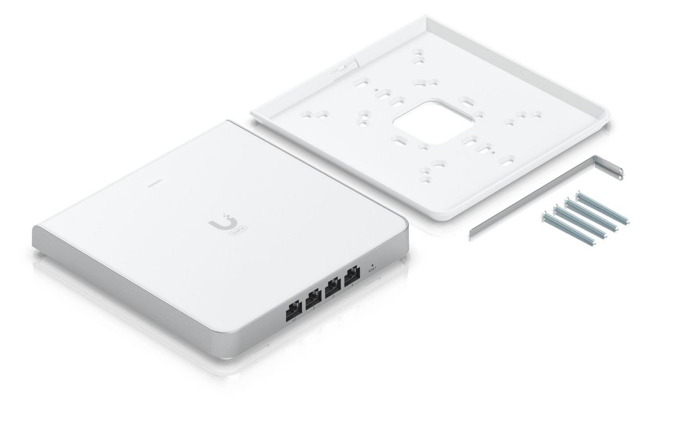 Ubiquiti U6-Enterprise-IW | Punkt dostępowy | Dual Band WiFi6E 4x4 MIMO, 1x RJ45 2.5Gb/s PoE+, 4x RJ45 1000Mb/s