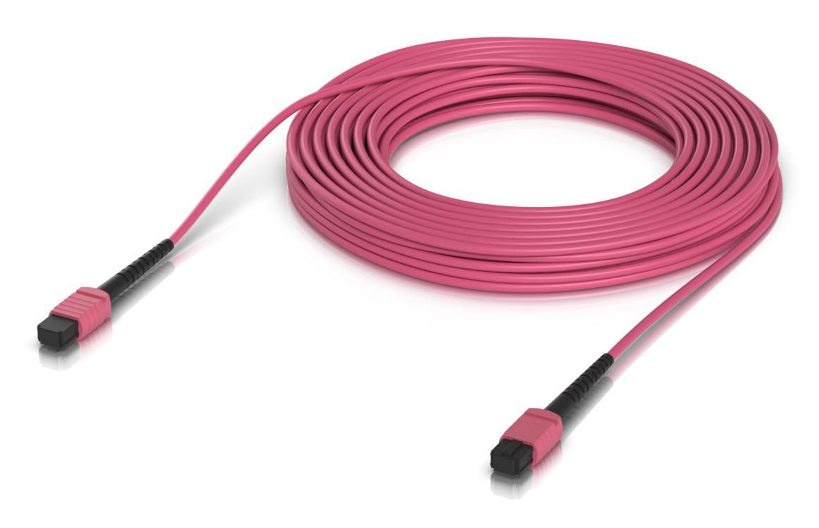 Ubiquiti UACC-OFC-MA-MPMP-15M OM4 MPO-12 UPC Fiber Patch Cable