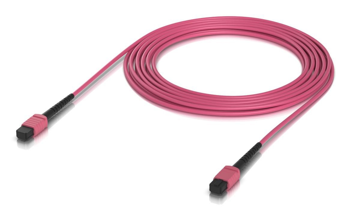 Ubiquiti UACC-OFC-MA-MPMP-5M OM4 MPO-12 UPC Fiber Patch Cable