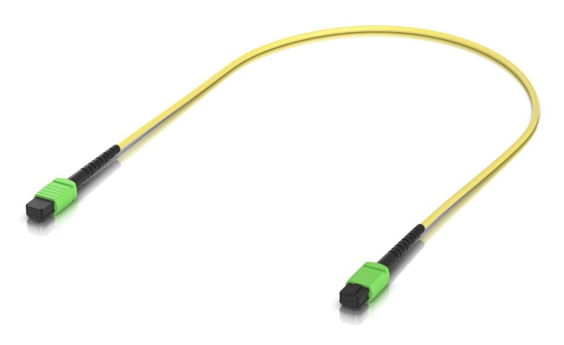 Ubiquiti UACC-OFC-SA-MPMP-0.5M OS4 MPO-12 APC Fiber Patch Cable