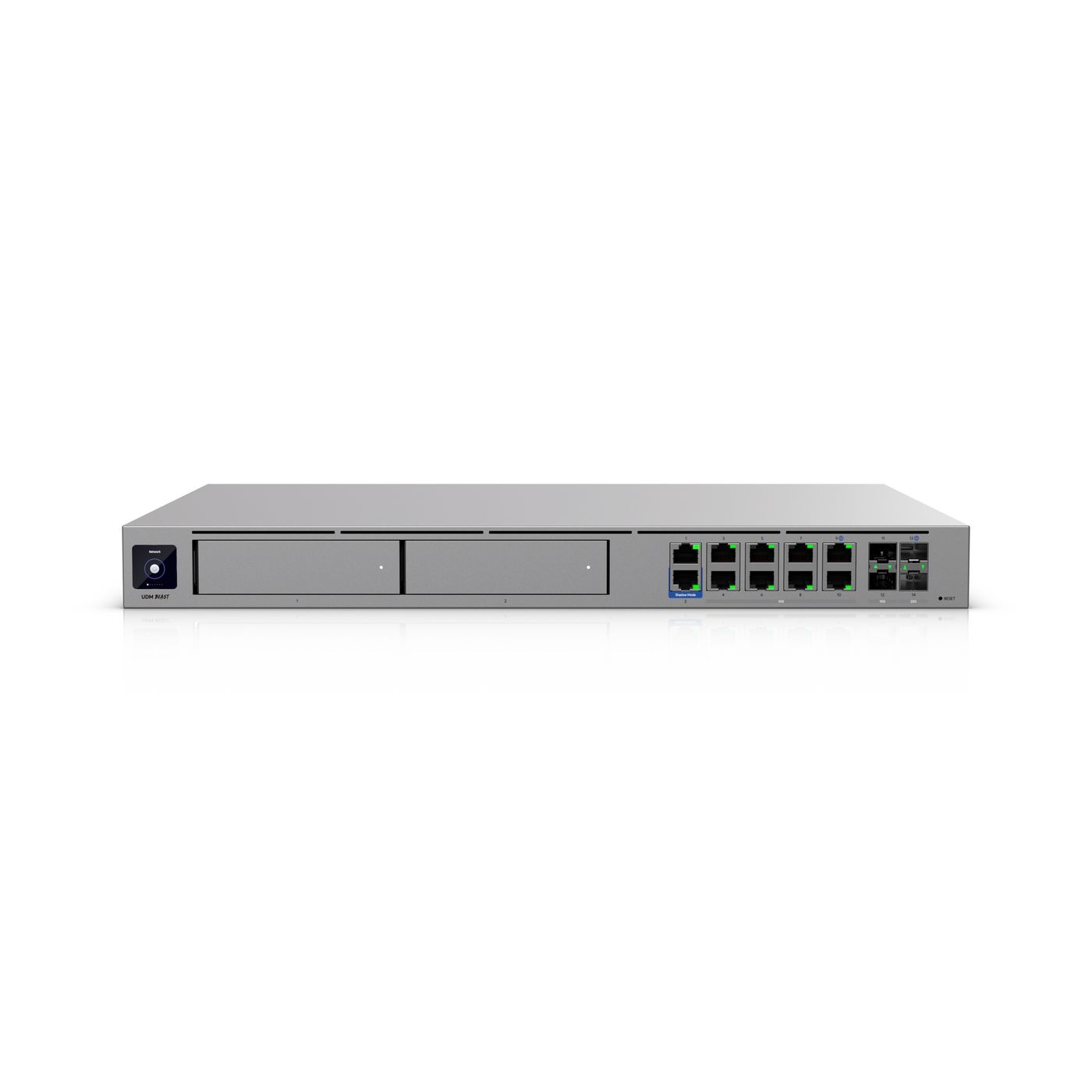 Ubiquiti UDM-Beast | Konsola | UniFi Dream Machine, 8x RJ45 10Gb/s, 2x SFP+, 2x SFP28, 1x RJ45 1000Mb/s