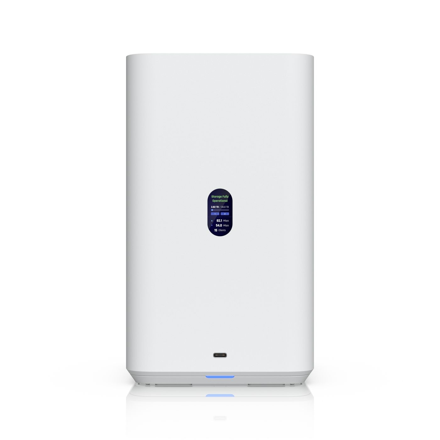 Ubiquiti UNAS-2-W | Dysk sieciowy NAS | 2x 3.5" HDD, 2.5 GbE RJ45, USB-C