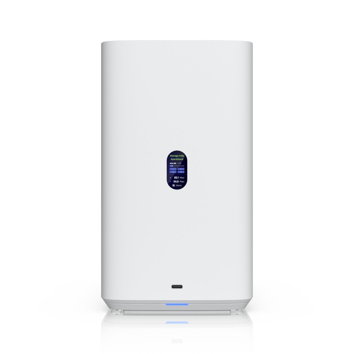 Ubiquiti UNAS-4-W | Dysk sieciowy NAS | 4x 3.5" HDD, 2.5 GbE RJ45, USB-C