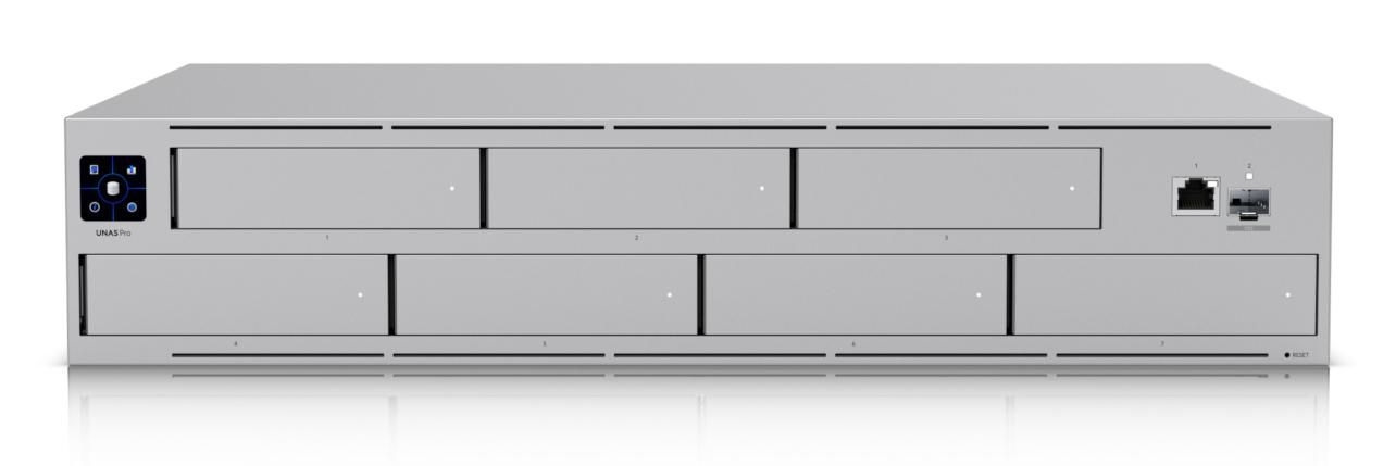 Ubiquiti UNAS-Pro | Serwer NAS | 2U, 7x HDD, 1x SFP+, 1x GbE RJ45
