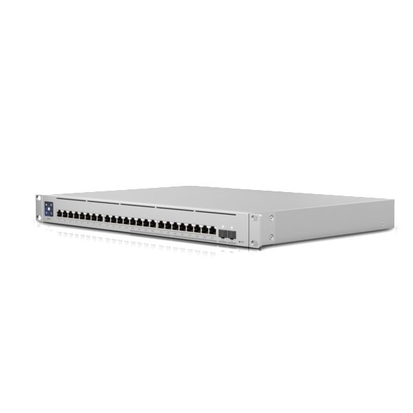Ubiquiti USW-Enterprise-24-PoE | Switch | 12x RJ45 2.5Gb/s PoE+, 12x RJ45 1000Mb/s PoE+, 2x SFP+, L3, 400W