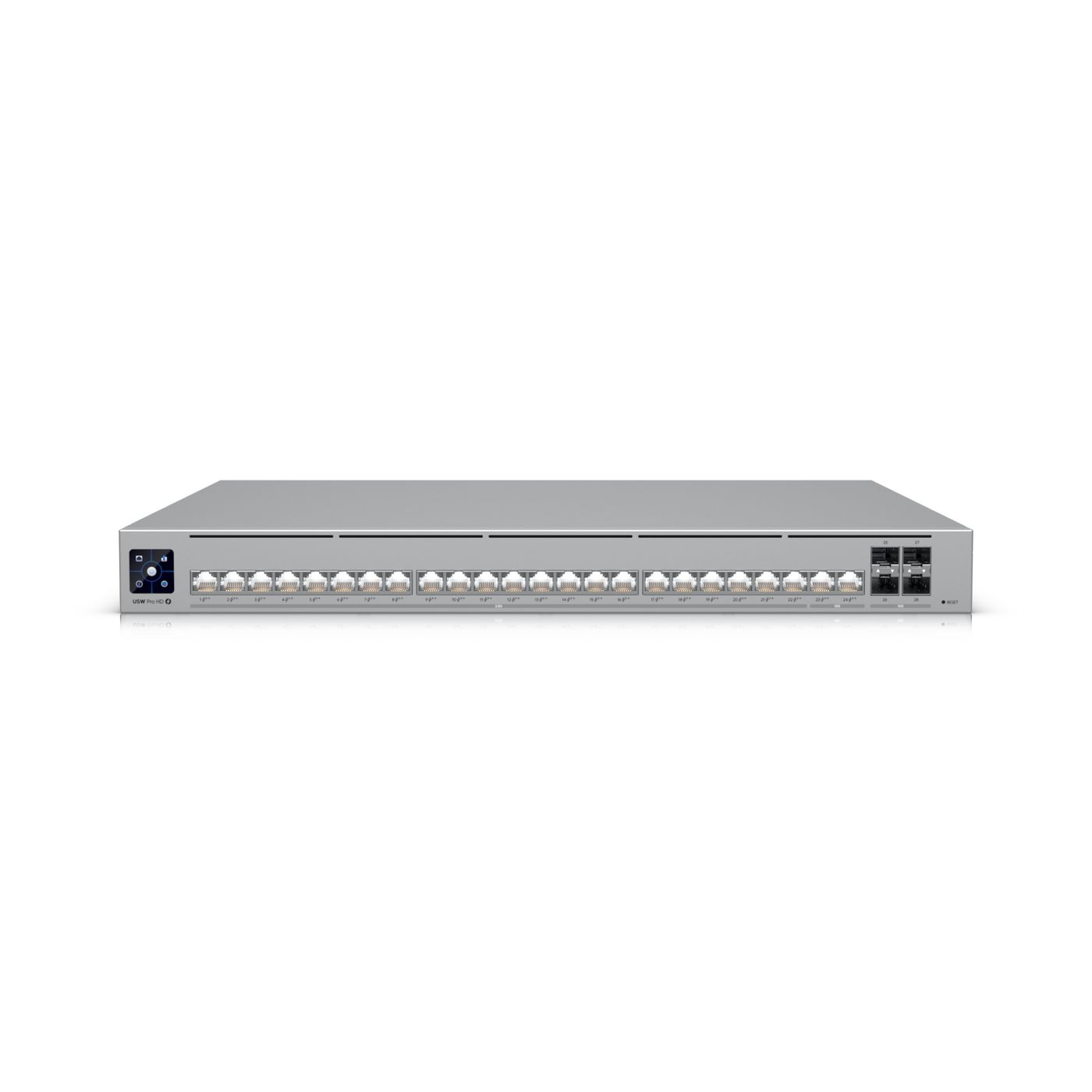 Ubiquiti USW-PRO-HD-24-POE-EU | Switch | Etherlighting, 2x 10GbE PoE++, 22x 2.5GbE PoE++, 4x 10G SFP+