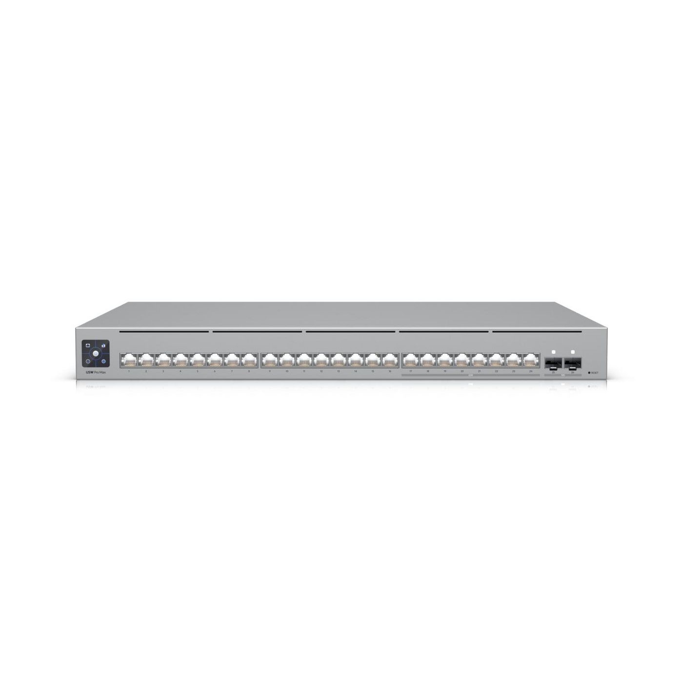 Ubiquiti USW-Pro-Max-24 | Switch | Etherlighting, 8x RJ45 2.5Gbps, 16x RJ45 1000Mbps, 2x SFP+, L3