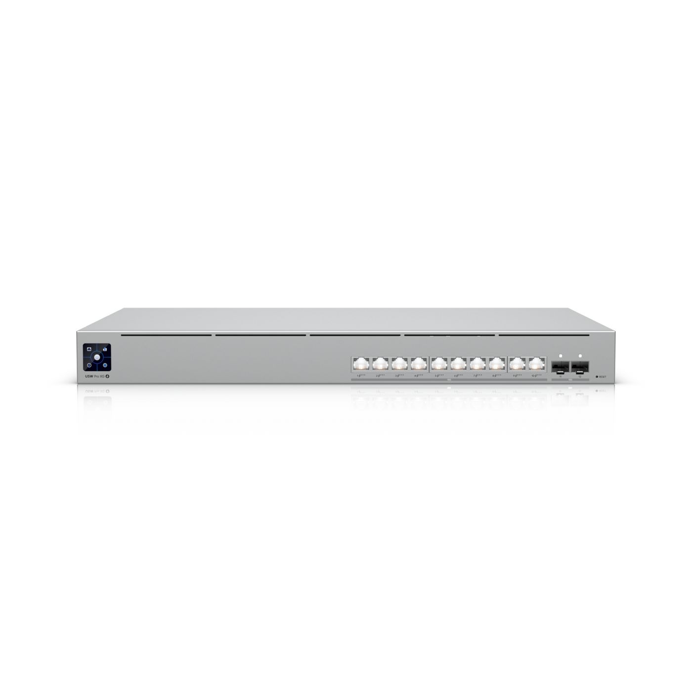 Ubiquiti USW-Pro-XG-10-PoE | Switch | Etherlighting, 10x RJ45 10GbE, 2x SFP+, 400W, Layer 3