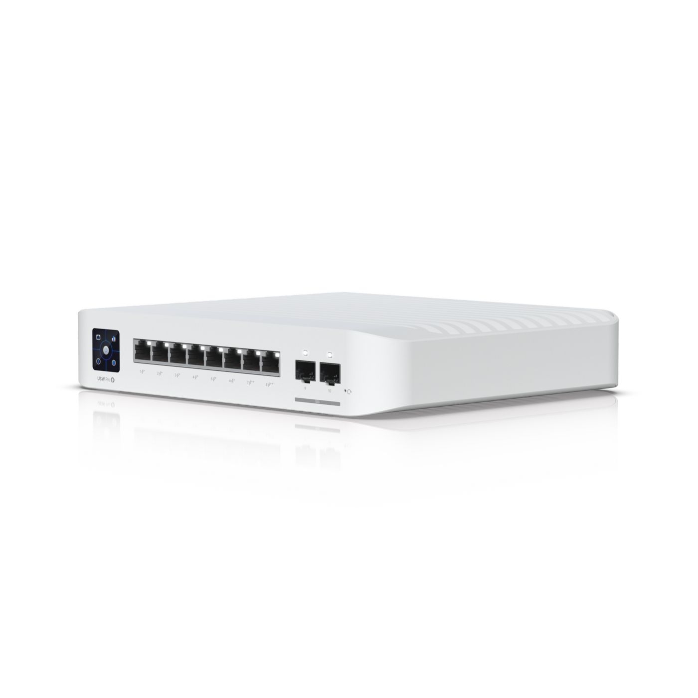Ubiquiti USW-Pro-XG-8-PoE | Switch | Etherlighting, 8x RJ45 10GbE PoE, 2x SFP+, 155W, Layer 3