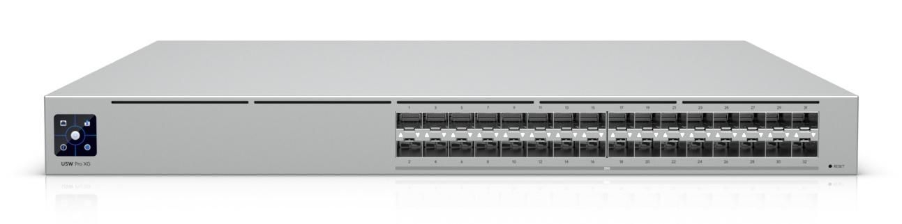 Ubiquiti USW-Pro-XG-Aggregation | Switch | Etherlighting, 32x 25G SFP28, Layer 3