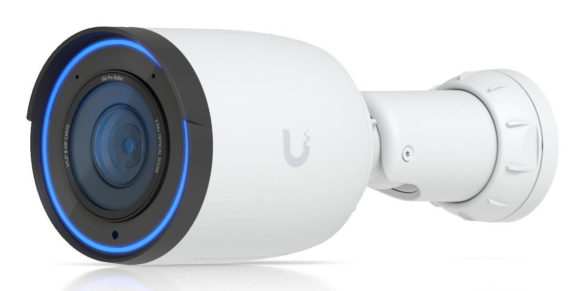 Ubiquiti UVC-G6-Pro-Bullet-W | Kamera IP | 4K 30fps, 1x GbE PoE+, IP66