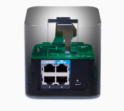 Ubiquiti ACB-ISP | Router WiFi | airCube, 2,4GHz, MIMO, 4x RJ45 100Mb/s miniatura 3