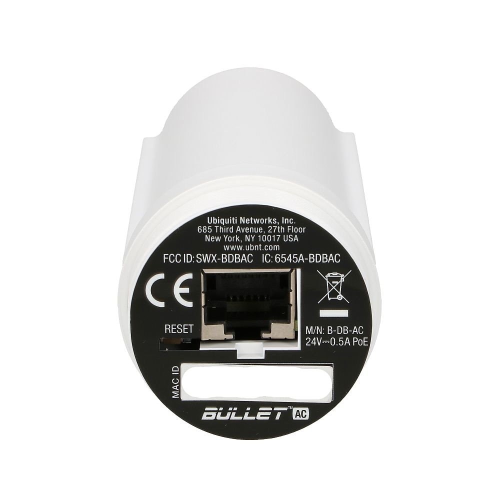 Ubiquiti B-DB-AC | Urządzenie klienckie | Bullet AC, 2,4GHz, 5GHz, 1x RJ45 1000Mb/s miniatura 5