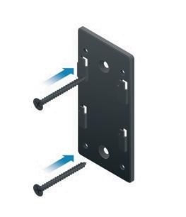 Ubiquiti POE-WM | Zestaw montażowy | przeznaczony do montażu ściennego zasilaczy POE-24-12W oraz POE-24-12W-G miniatura 3