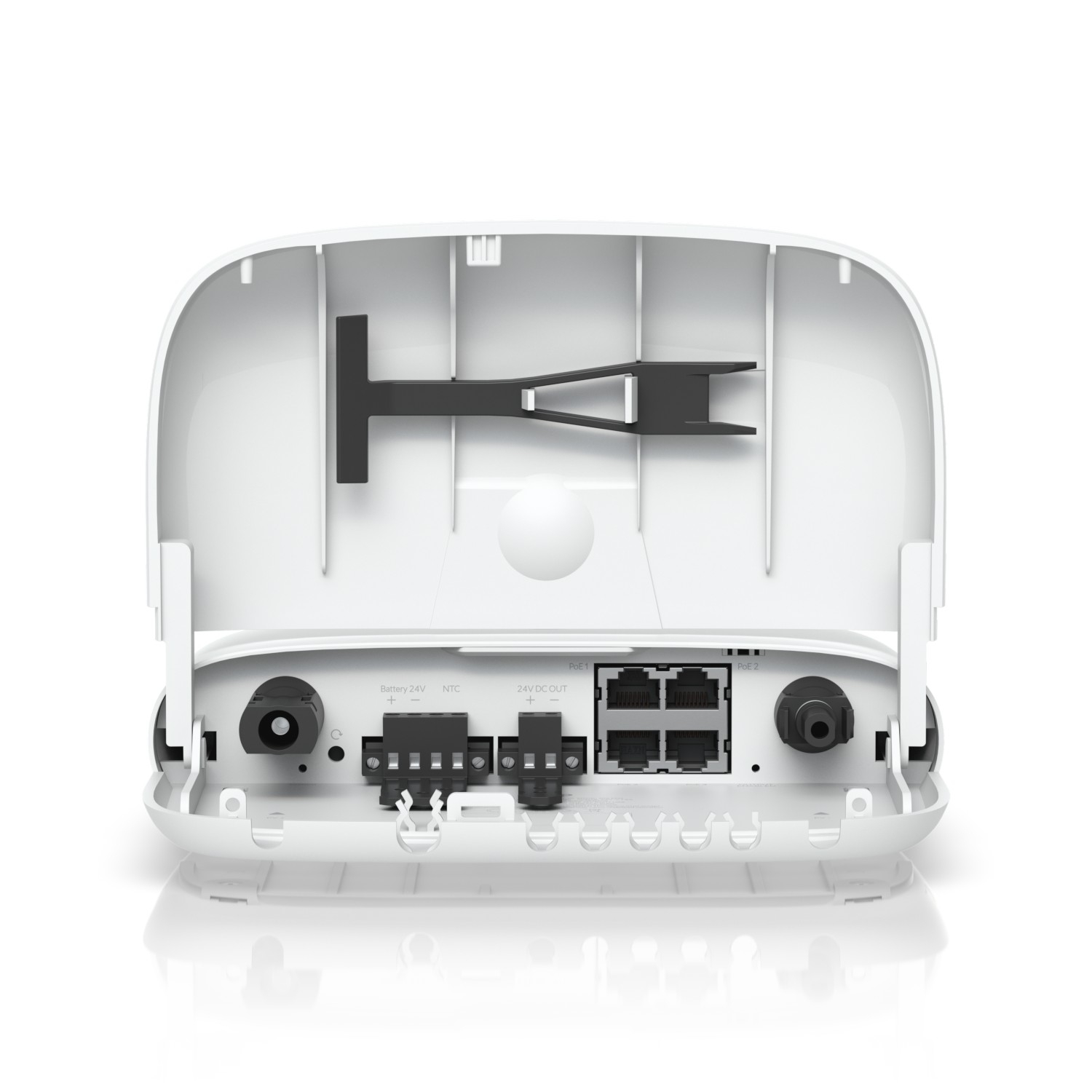Ubiquiti SM-SP-40 | Switch | SUNMAX SolarPoint, 4x 24V PoE 100Mb/s, DC Output 40W miniatura 6