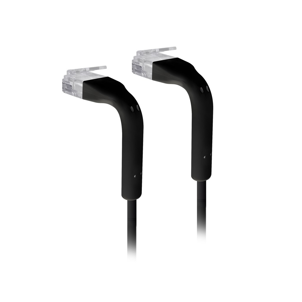 Ubiquiti U-Cable-Patch-0.3m-RJ45-BK | Patchcord LAN | UniFi Patch Cable, 0.3m, Cat6, Czarny miniatura 2