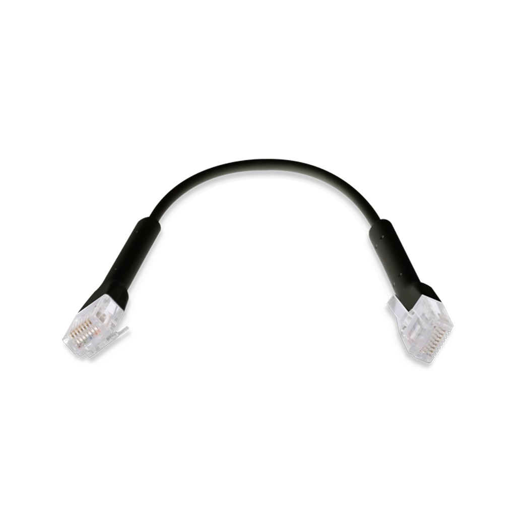 Ubiquiti U-Cable-Patch-RJ45-BK | Kabel miedziany | UniFi Cable, RJ45, 0,1m, Czarny miniatura 3