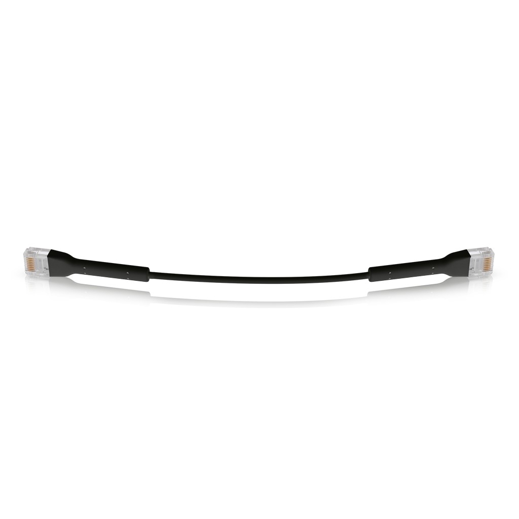 Ubiquiti U-Cable-Patch-RJ45-BK | Kabel miedziany | UniFi Cable, RJ45, 0,1m, Czarny miniatura 2