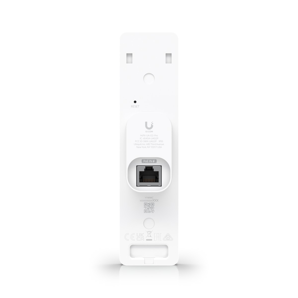 Ubiquiti UA-G2-Pro | Czytnik dostępu NFC Bluetooth | UniFi Access Reader G2 Pro, Ekran dotykowy, Kamera, Interkom, BT4.1, IP55, PoE miniatura 5