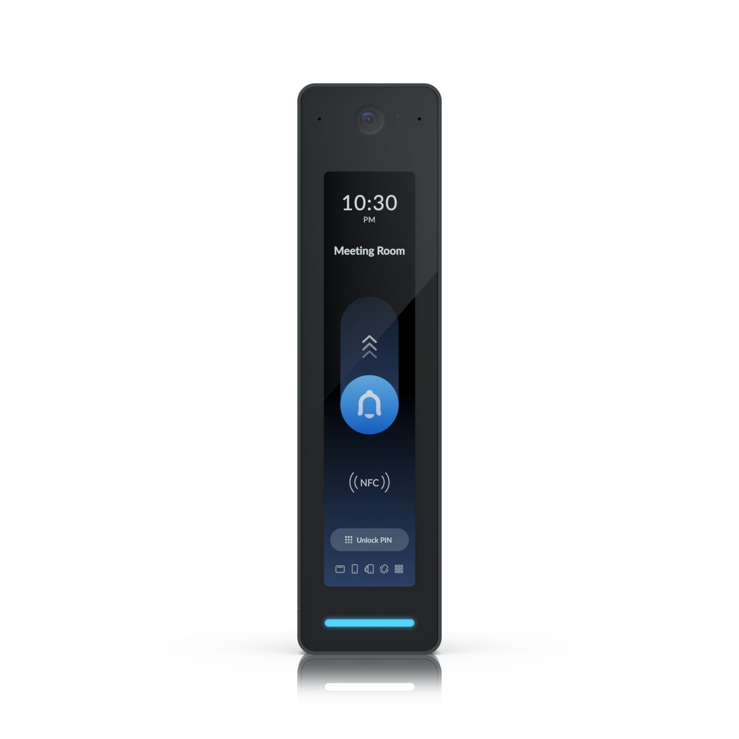 Ubiquiti UA-G2-Pro-Black | Czytnik dostępu NFC Bluetooth | UniFi Access Reader G2 Pro, Ekran dotykowy, Kamera, Interkom, BT4.1, IP55, PoE miniatura 3