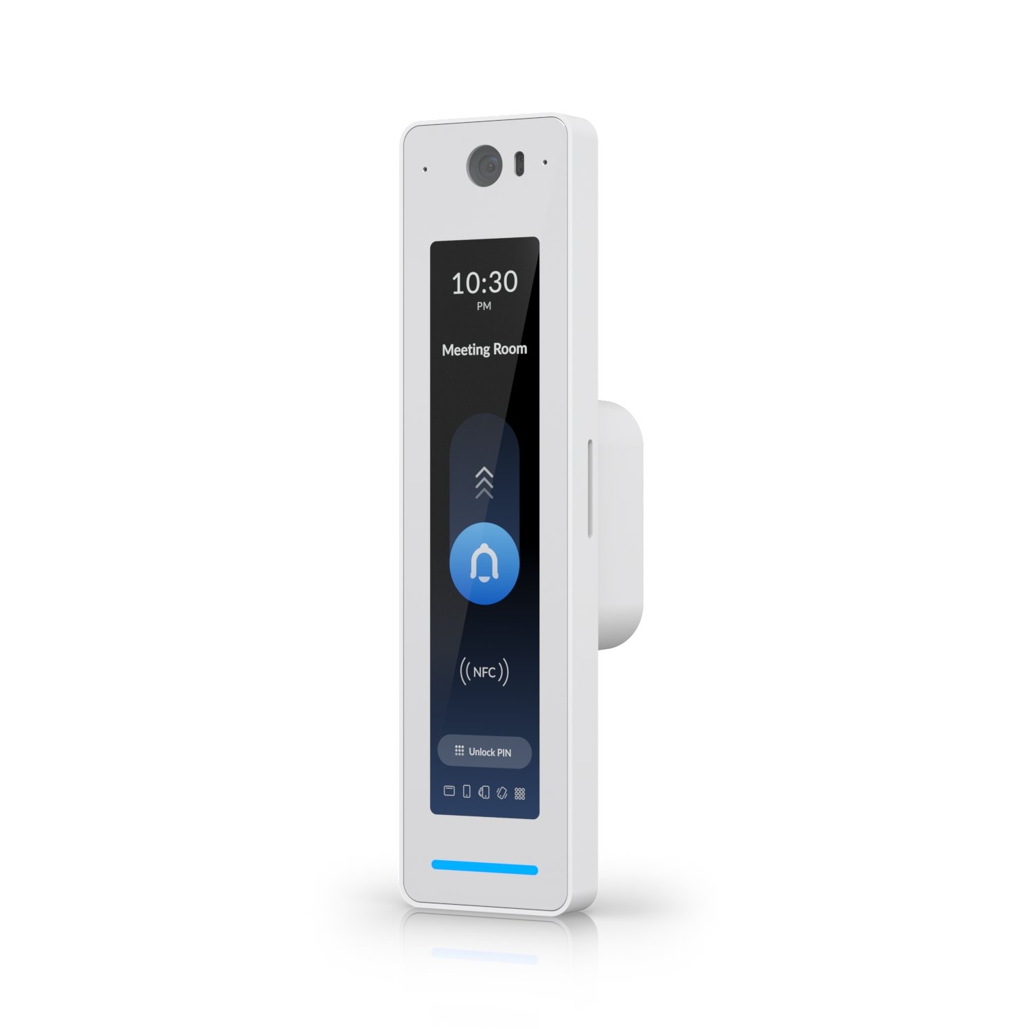 Ubiquiti UA-G3-Pro-W | Czytnik dostępu NFC Bluetooth | UniFi Access Reader G3 Pro, Ekran dotykowy, Kamera, Interkom, BT4.2, IP55, PoE miniatura 3