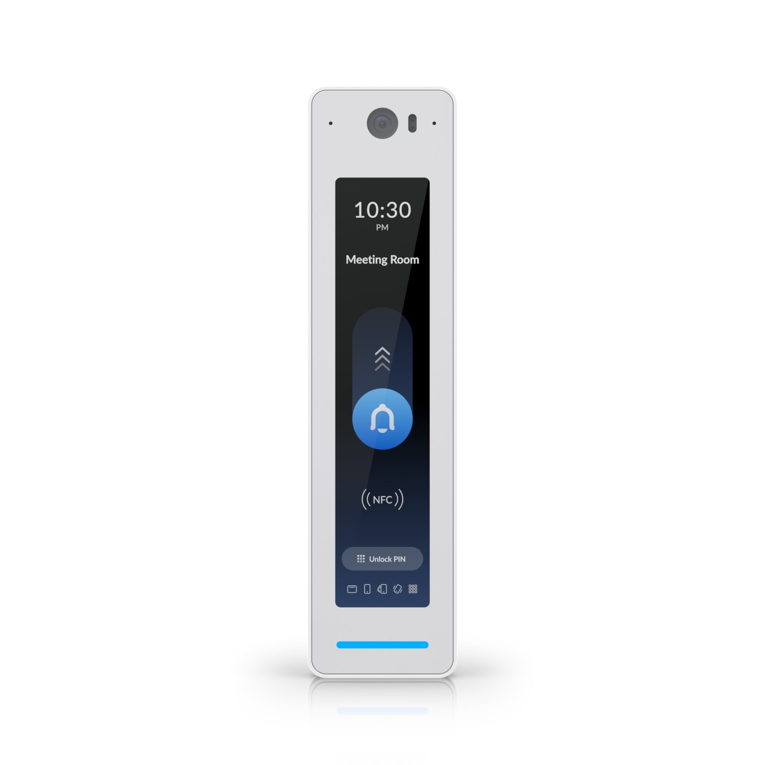 Ubiquiti UA-G3-Pro-W | Czytnik dostępu NFC Bluetooth | UniFi Access Reader G3 Pro, Ekran dotykowy, Kamera, Interkom, BT4.2, IP55, PoE miniatura 2