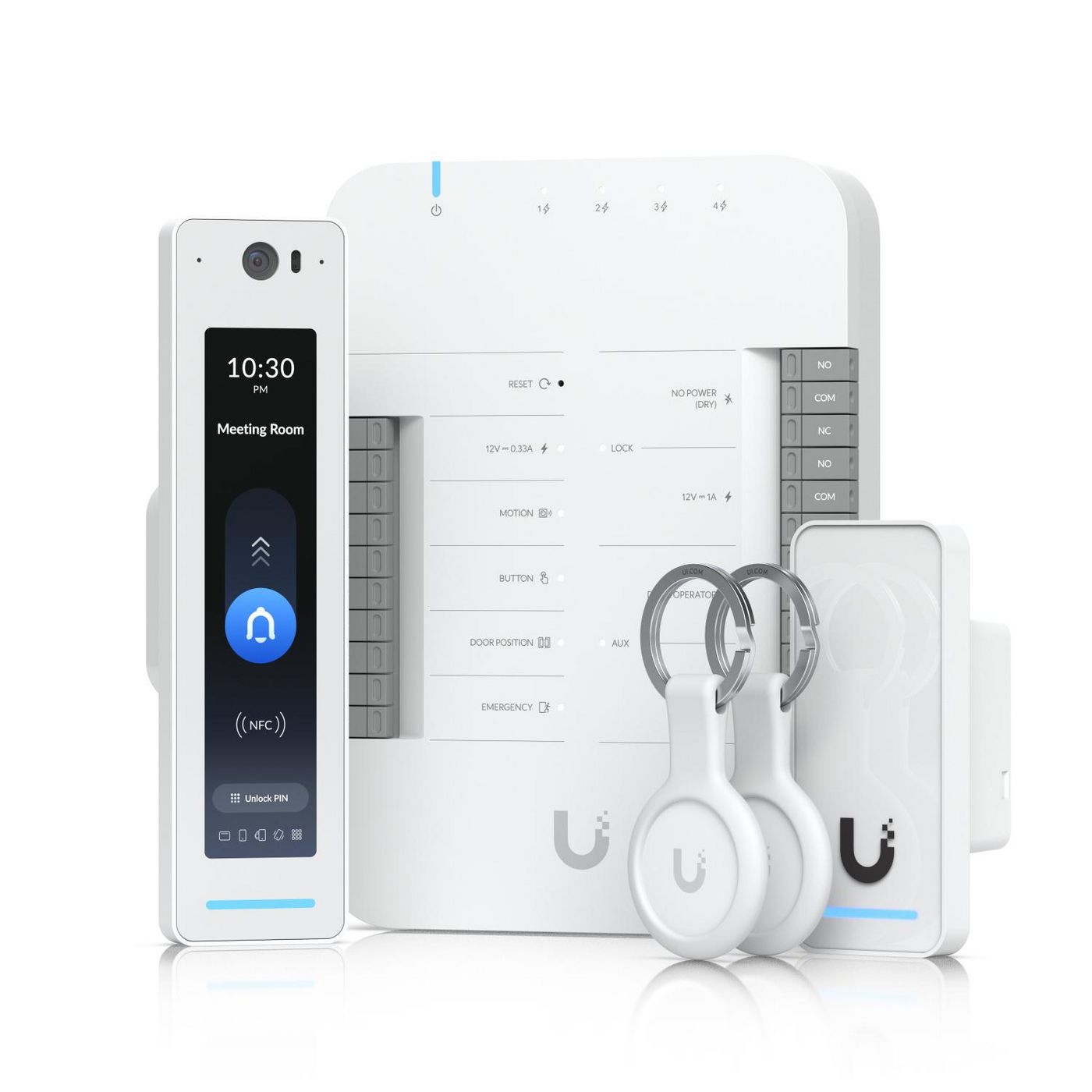 Ubiquiti UA-G3-SK-Pro | Zestaw startowy UniFi Access | Czytnik dostępu G3 + G3-Pro + Hub + Brelok (2 sztuki) miniatura 6