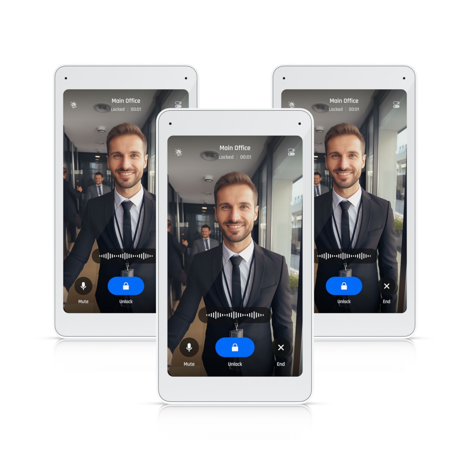 Ubiquiti UA-Intercom-Viewer-3 | Monitor do domofonu UniFi Access | 5" dotykowy, zasilanie PoE miniatura 2
