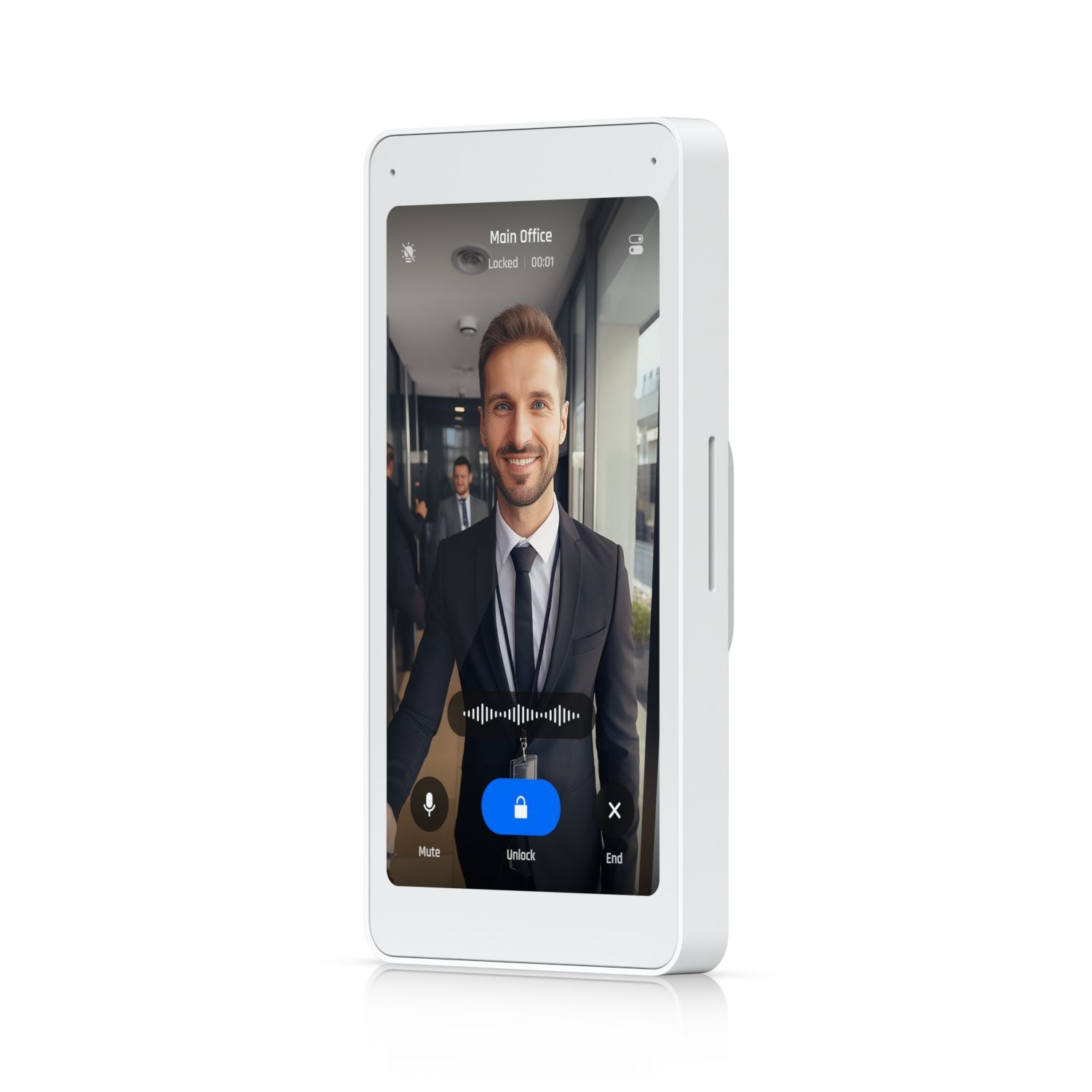 Ubiquiti UA-Intercom-Viewer-3 | Monitor do domofonu UniFi Access | 5" dotykowy, zasilanie PoE miniatura 3
