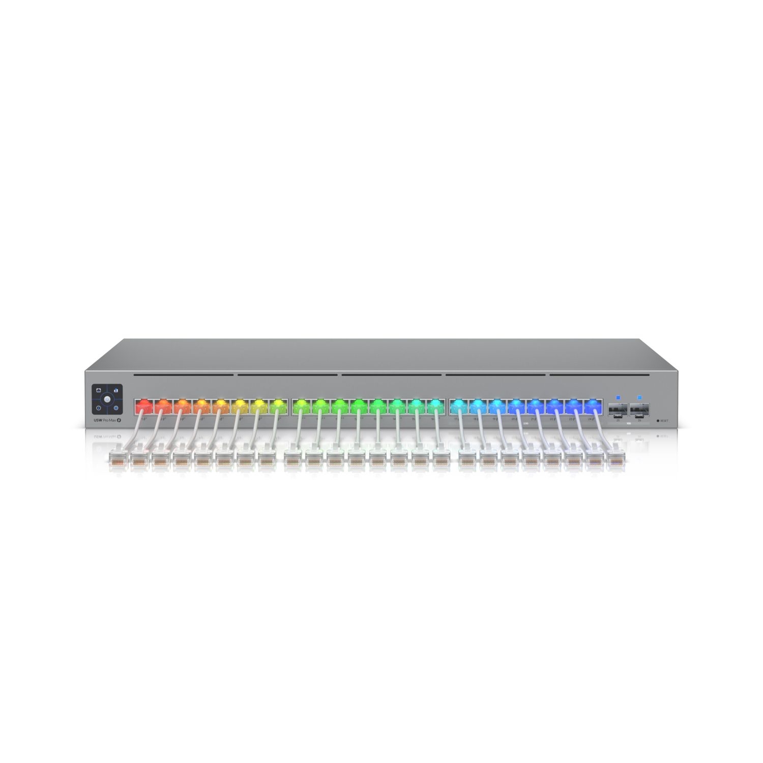 Ubiquiti UACC-Cable-Patch-EL-12m-W | Patchcord LAN Etherlighting | Cat.6, 12m miniatura 3