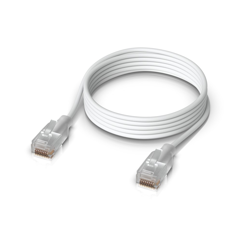 Ubiquiti UACC-Cable-Patch-EL-1m-W | Patchcord LAN Etherlighting | Cat.6, 1m miniatura 2
