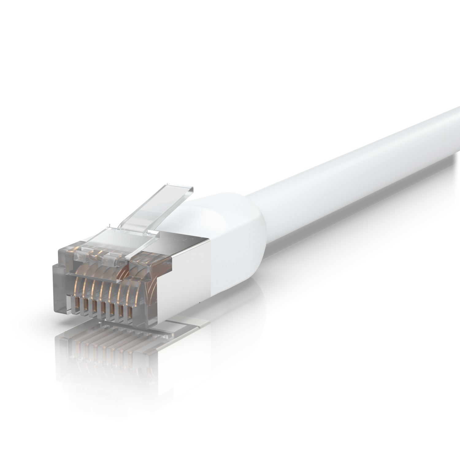 Ubiquiti UACC-Cable-Patch-Outdoor-3m-WH | Patchcord LAN | Zewnętrzny, Cat.5e STP, 3m, biały miniatura 3