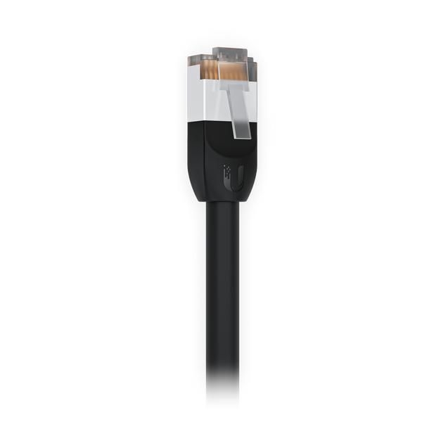 Ubiquiti UACC-Cable-Patch-Outdoor-8m-BK | Patchcord LAN | Zewnętrzny, Cat.5e STP, 8m, czarny miniatura 4