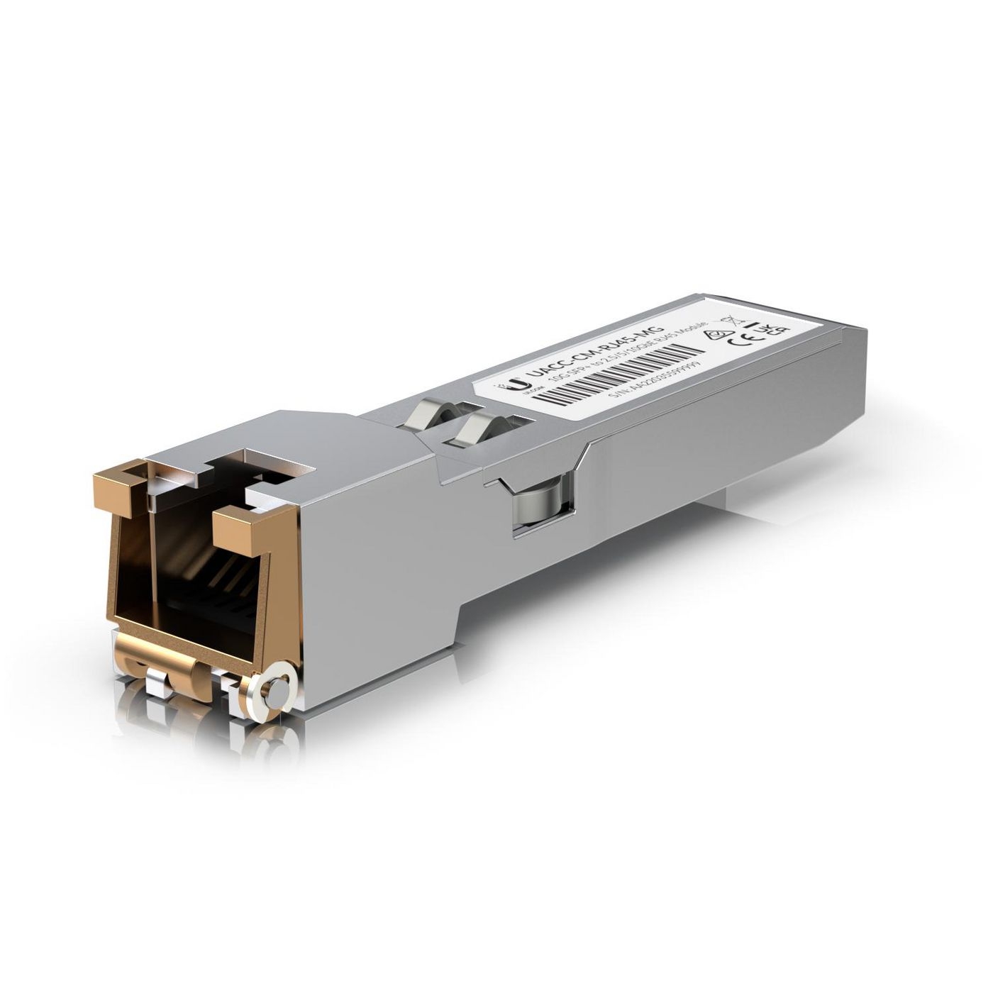 Ubiquiti UACC-CM-RJ45-MG | Moduł SFP+ | SFP+ 10GbE RJ45 miniatura 4
