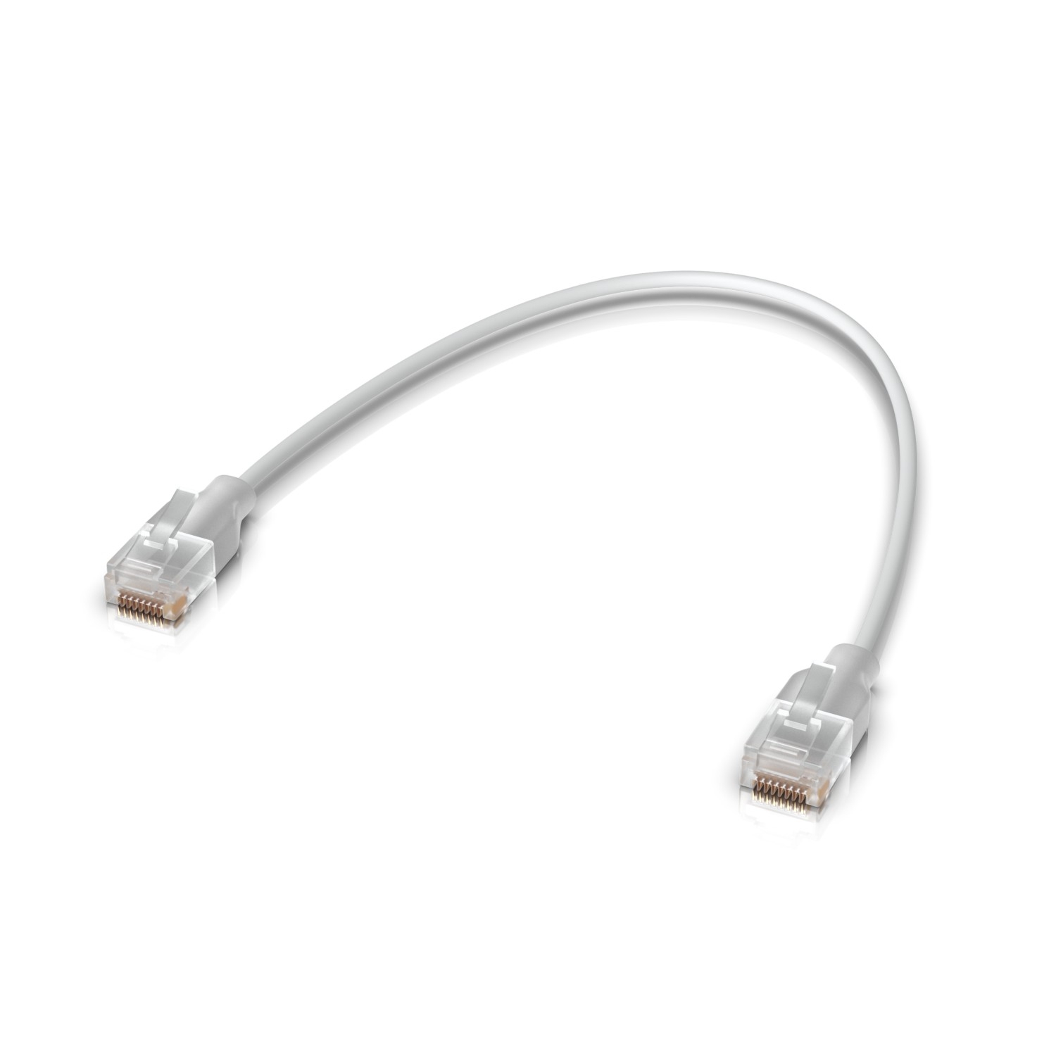 Ubiquiti UACC-Cable-Patch-EL-0.3m-W | Patchcord LAN Etherlighting | Cat.6, 0.3m miniatura 3