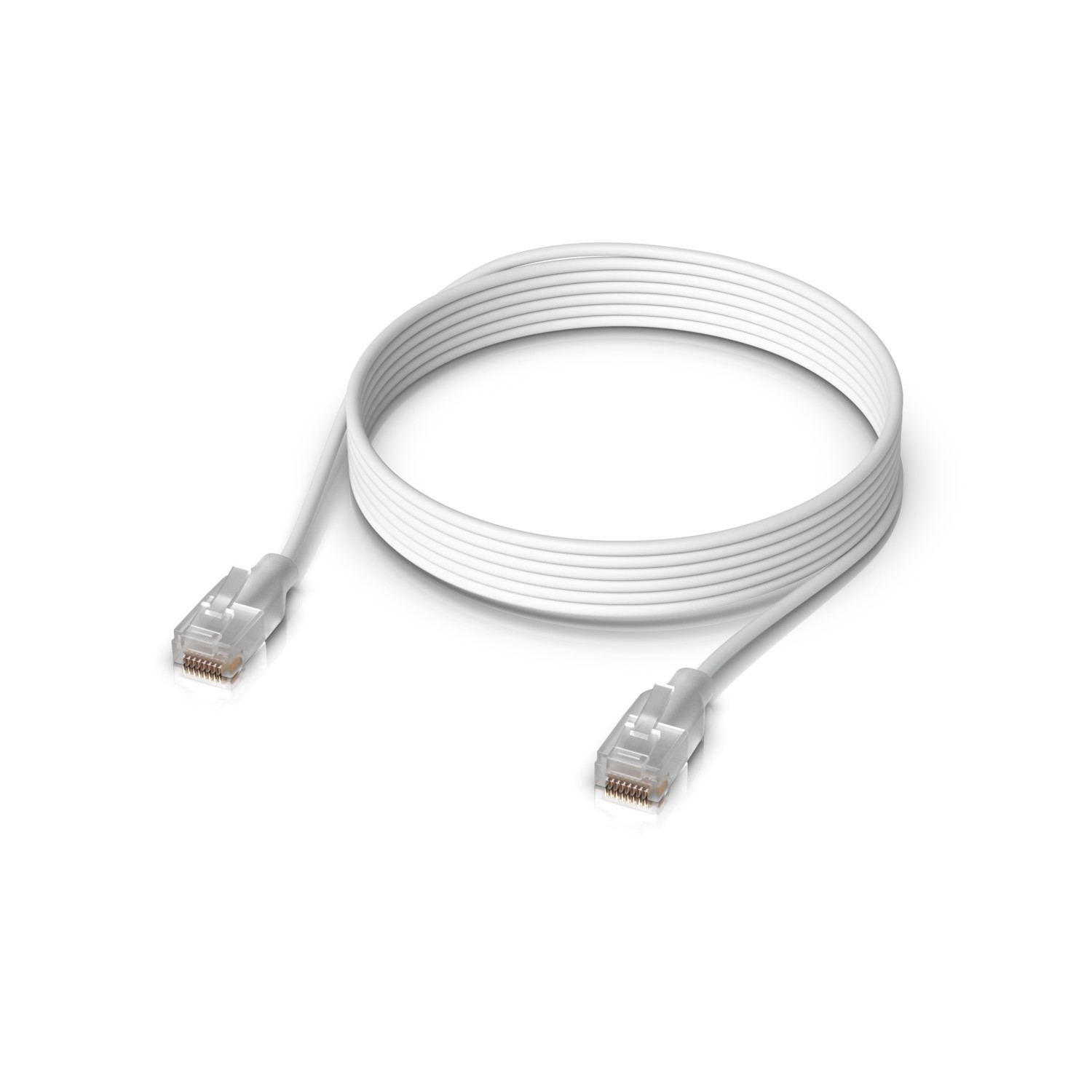 Ubiquiti UACC-Cable-Patch-EL-3m-W | Patchcord LAN Etherlighting | Cat.6, 3m miniatura 3