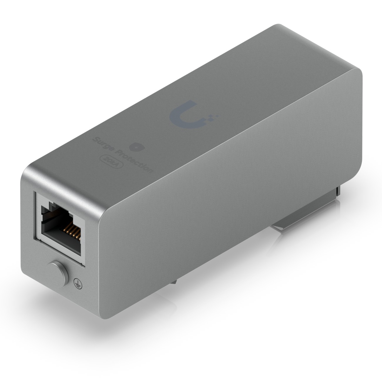 Ubiquiti UACC-ETH-SP-DIN | Ochrona przeciwprzepięciowa | Ethernet Surge Protector, 2x RJ45 10GbE, PoE++