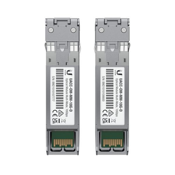 Ubiquiti UACC-OM-MM-10G-D-2 | Moduł SFP+ | Duplex LC, MM, 850nm, 10Gbps, 300m miniatura 5