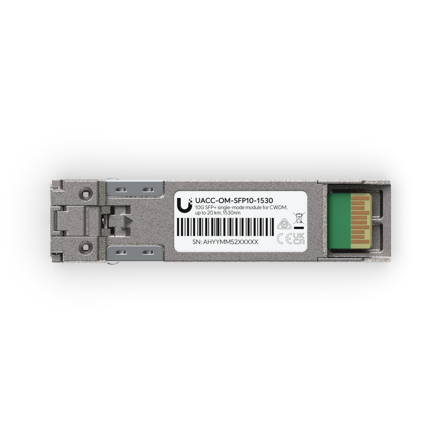 Ubiquiti UACC-OM-SFP10-1530 | Moduł SFP+ | 1530nm, 10G, CWDM, 20km, single mode, duplex LC UPC miniatura 2