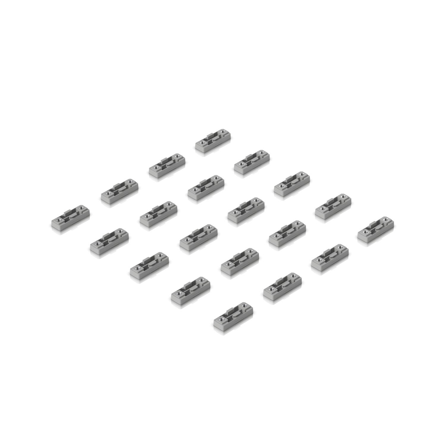 Ubiquiti UACC-Rack-PM-Kit | Wkładki zatrzaskowe 1U | 20-Pack miniatura 6