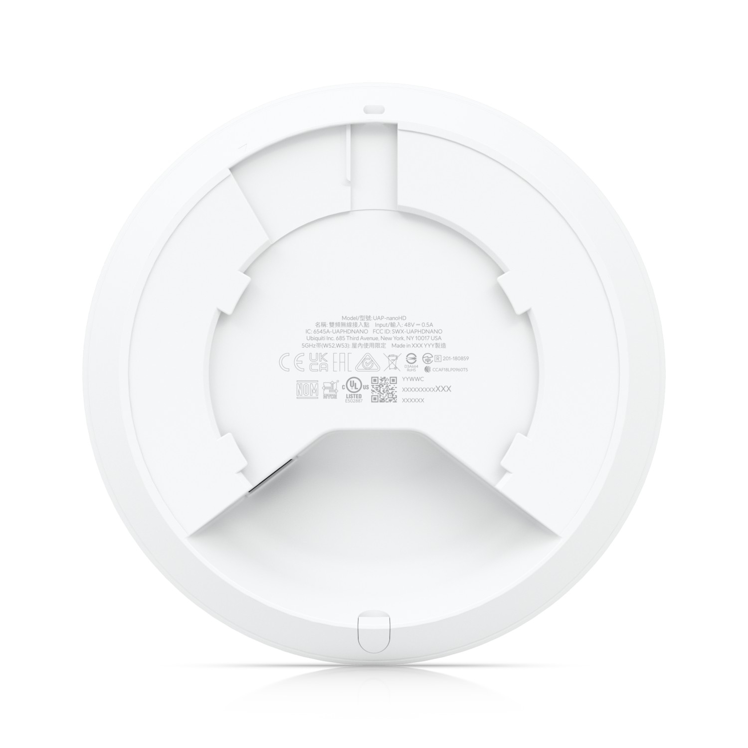 Ubiquiti UAP-NANOHD-3 | Punkt dostępowy | AC2000, MU-MIMO, Dual Band, 1X RJ45 1000Mb/s, 3-pack miniatura 5