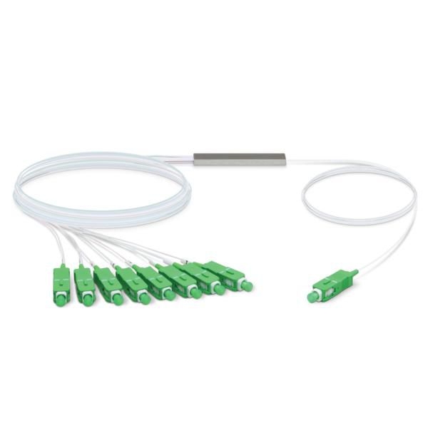 Ubiquiti UF-SPLITTER-8 | Splitter | 1:8, SC/APC, G.657A1, 0,9mm, 1,5m miniatura 2